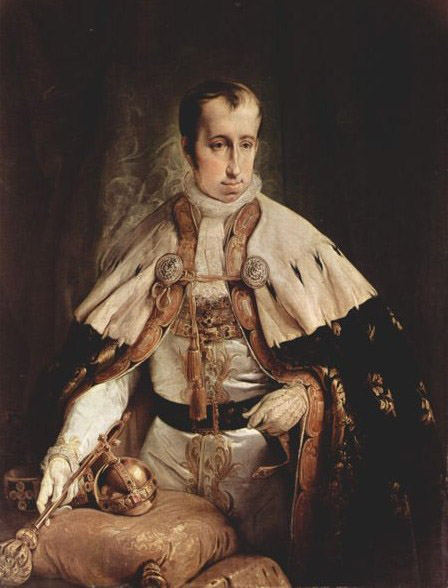 Portrat des Kaisers Ferdinand I. von osterreich.